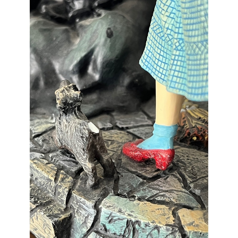 I'm Melting Wizard of Oz Collectible Figurine w Dorothy Scarecrow Wicked Witch - Picture 4 of 10